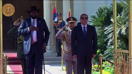 Egypt's President Sisi receives South Sudanese counterpart in Cairo