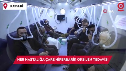 Her hastalığa çare: Hiperbarik oksijen tedavisi