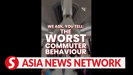 Download Video: The Straits Times | The worst commuter behaviour