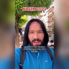 Karamanlı John Wick'ten 54 liralık sigara parasına alışveriş hesabı