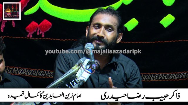 Qaseeda Imam Sajjad as | Zakir Habib Raza Haideri | Fazail Imam Zain ul Abideen as | Sajjad Tere Chehray mae Hasnain Chupay hain