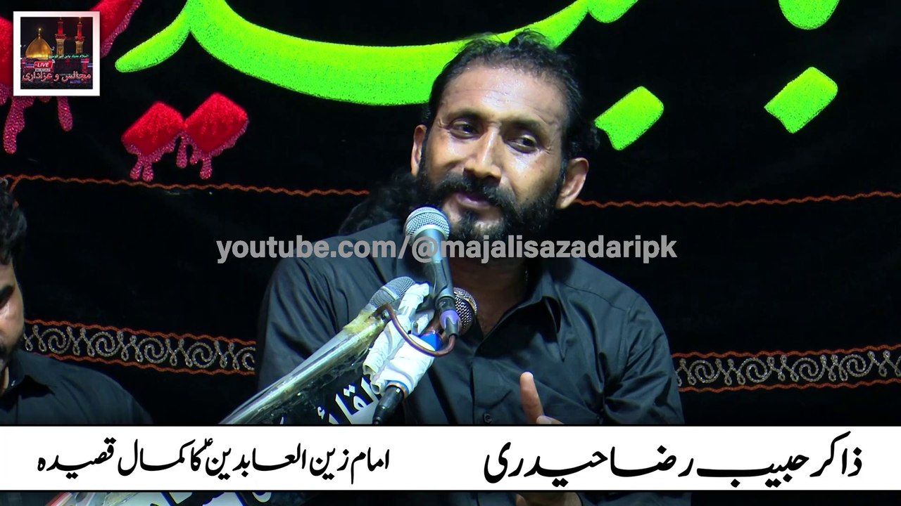 Qaseeda Imam Sajjad as | Zakir Habib Raza Haide...