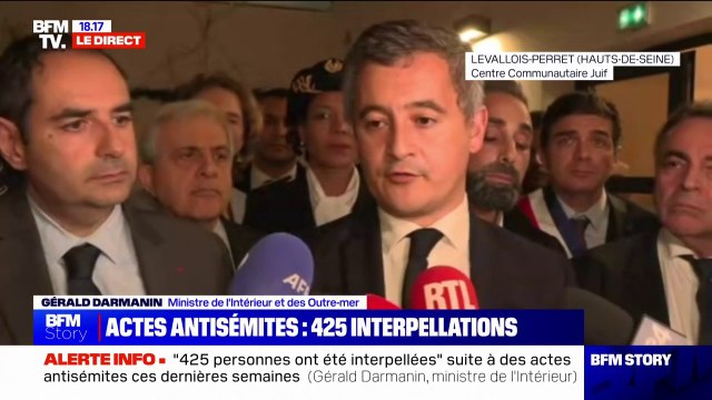 Gérald Darmanin sur les contenus antisémites en ligne: Nous appelons à la responsabilité des plateformes, qui doivent réguler leurs contenus