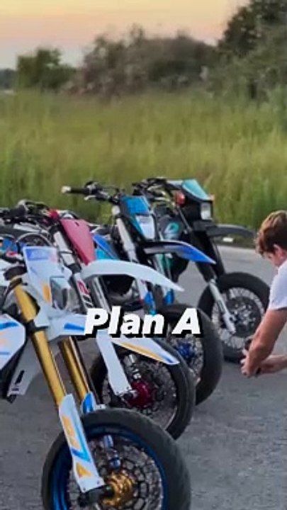 Plan A ❤️ #supermoto #wheelie