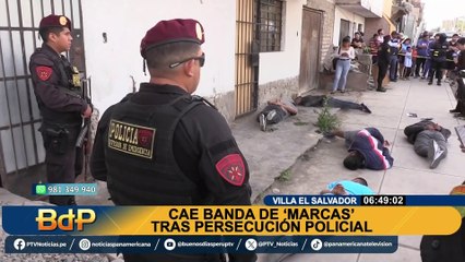 VES: detienen a banda criminal que intentó huir a bordo de una mototaxi y una moto