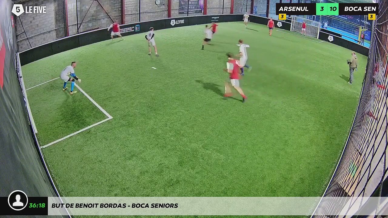 But de Benoit Bordas - BOCA SENIORS