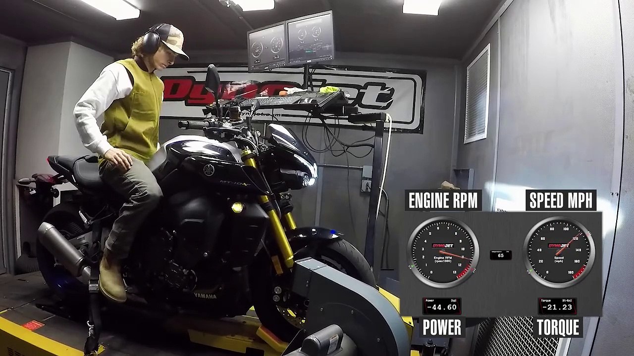 2023 Yamaha MT-10 SP Dyno Test