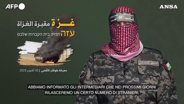 Hamas: Libereremo alcuni ostaggi nei prossimi giorni