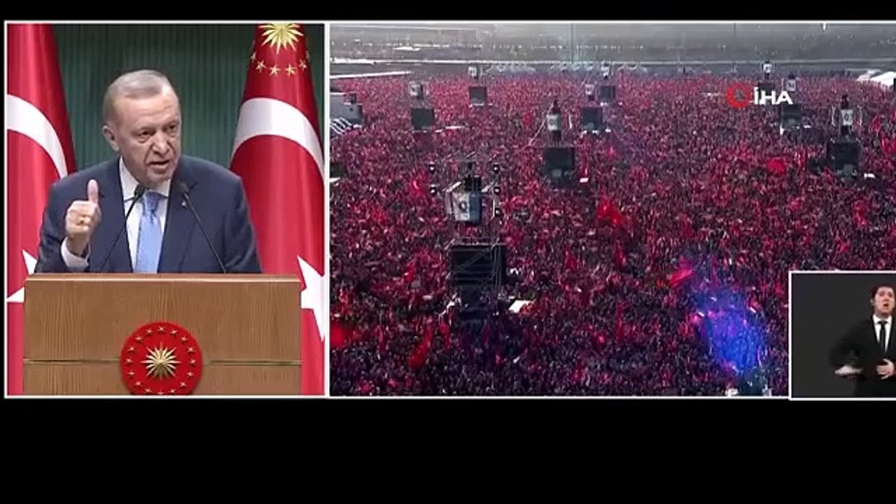 Président Erdoğan : Hier, l'hôpital de l'Amitié, que nous avons offert à nos frères de Gaza, a été pris pour cible par les forces israéliennes.