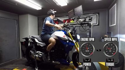 2023 BMW F 900 R Dyno Test