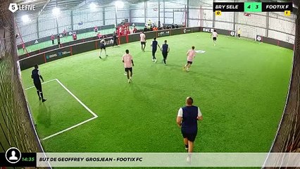 But de Geoffrey  GROSJEAN - Footix FC