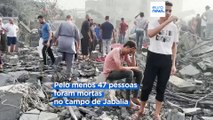 Ataque mortal num campo de refugiados em Gaza