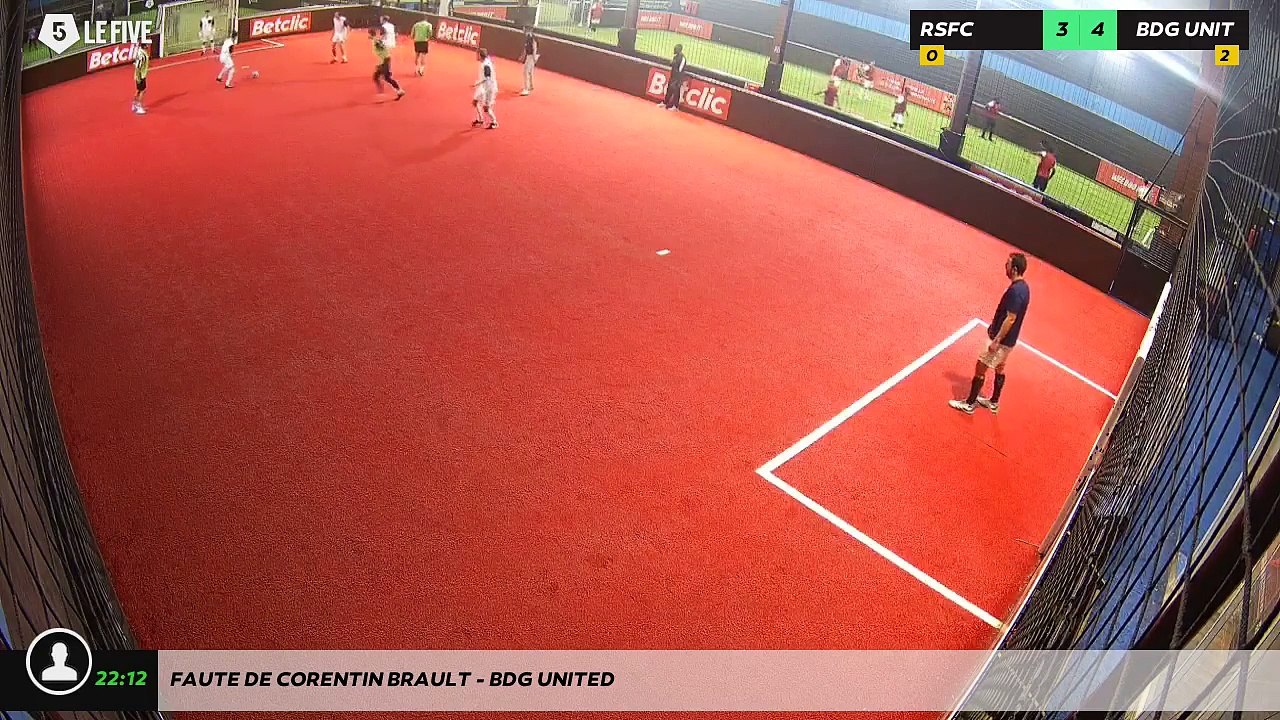 Faute de corentin BRAULT - BDG UNITED