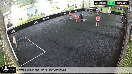 Faute de Meidi MEGHRATE - UEHC BAGNEUX