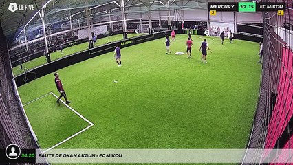 Faute de Okan Akgun - FC MIKOU
