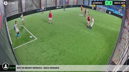 But de Benoit Bordas - BOCA SENIORS