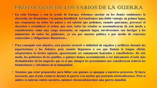 S7ptimo Consejo a las Potencias Mundiales.