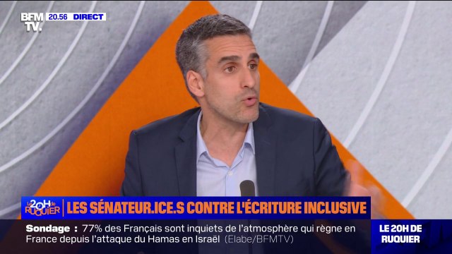 Proposition de loi contre l'écriture inclusive: Ce n'est pas au législateur de définir ce que doit être le bon ou le mauvais français , pour Yan Chantrel (sénateur PS des Français établis hors de France)