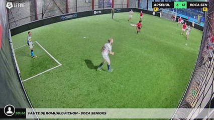 Faute de Romuald Pichon - BOCA SENIORS