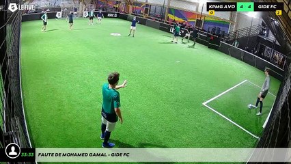 Faute de Mohamed GAMAL - GIDE FC