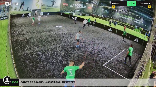 Faute de Djamel KHELIFAOUI - DZ United