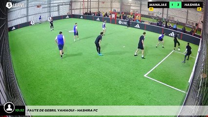 Faute de Gebril Yahiaoui - Hashira FC