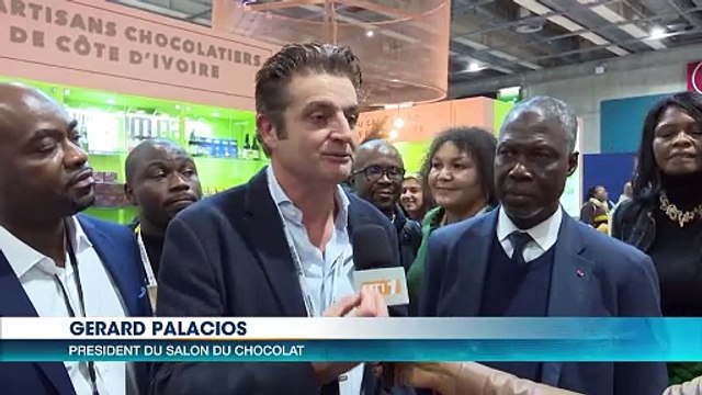 La France et la Côte d'Ivoire renforcent leur coopération au Salon du chocolat de Paris