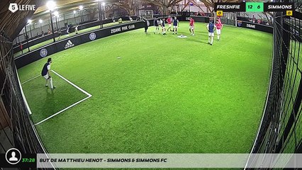 But de Matthieu HENOT - SIMMONS & SIMMONS FC