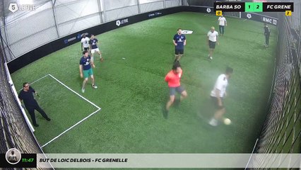 But de Loic Delbois - FC Grenelle