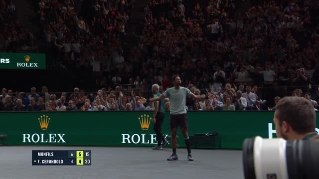 Rolex Paris Masters - Monfils battu malgré une balle de match