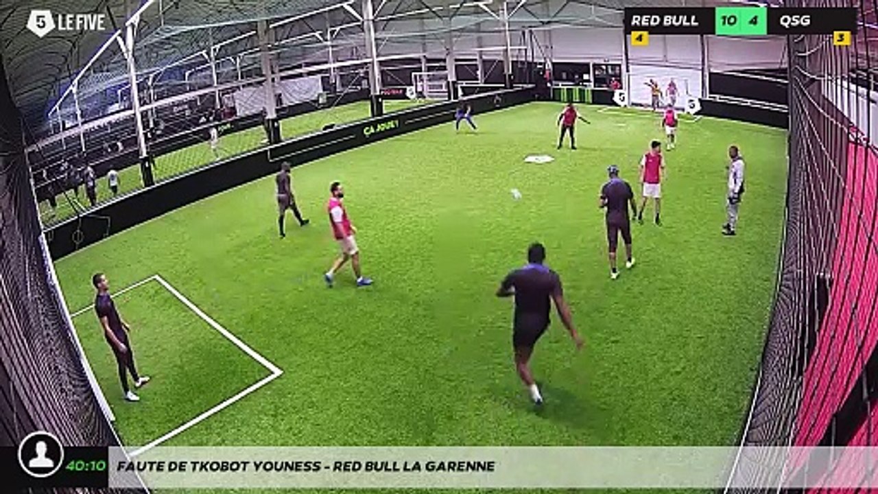 Faute de Tkobot Youness - RED BULL LA GARENNE