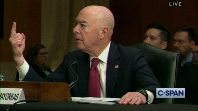 Senator Josh Hawley clashes with Secretary Alejandro Mayorkas, son of Holocaust survivor, over antisemitism