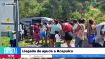 Damnificados por Otis en Acapulco solicitan agua y comida