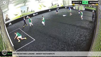 But de Mathieu LAMURE - WEIGHT WATCHERS FC