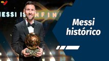 Tiempo Deportivo | Lionel Messi máximo ganador del Balón de Oro en la historia