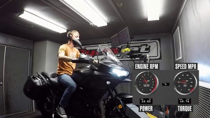 2022 Kawasaki Versys 650 LT Dyno Test