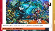 Artistas llevan el imaginario de la selva misionera a Madrid