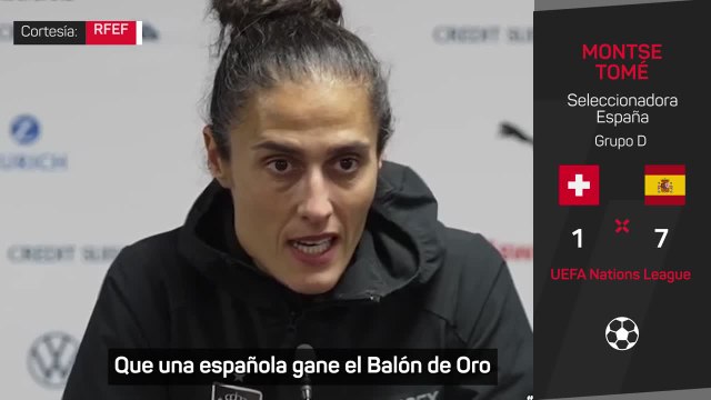 Montse Tomé: Hemos felicitado a Aitana porque se lo merece