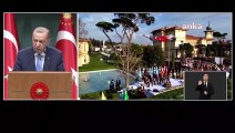 Erdoğan： ＂Nous augmentons les frais de bourse à 2 000 lires pour les étudiants de premier cycle, 4 000 lires pour les étudiants en maîtrise et 6 000 lires pour les étudiants en doctorat＂