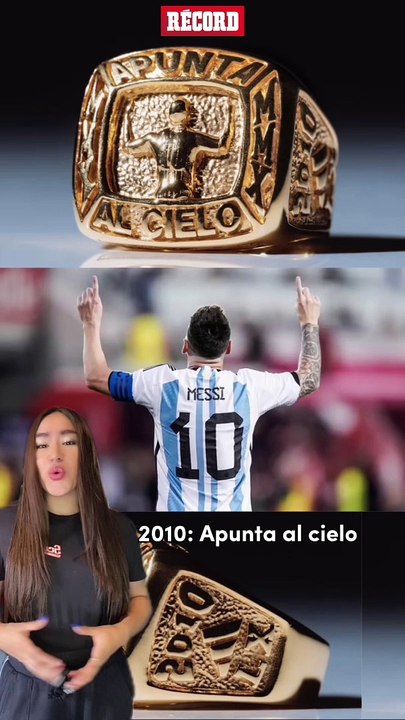El significado de los ANILLOS de MESSI tras su OCTAVO BALÓN DE ORO #BalónDeOro #Messi