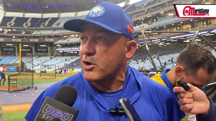 Miguel Cairo habla sobre el slump de Rincones y el rol de Josh Maciejewski