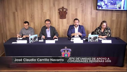 UdeG realizó libro de diagnóstico sobre población de comunidades originarias en AMG