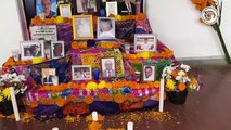 Instalan altar en honor a periodistas de Acayucan