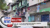 Ilegal na tulay sa likod ng Manila North Cemetery, tinanggal ng pulisya | GMA Integrated News Bulletin