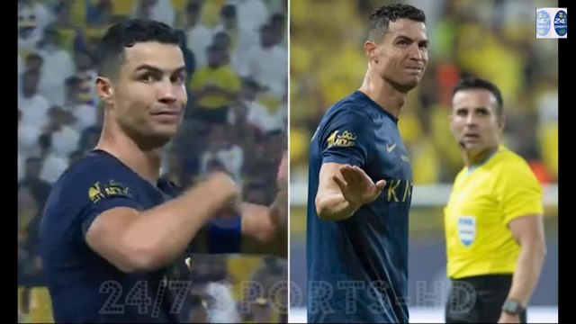 Cristiano Ronaldo Demands a Referee be Substituted after Teammate Talisca' Goal was Ruled Out