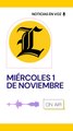 Resumen de noticias miércoles 1 de noviembre