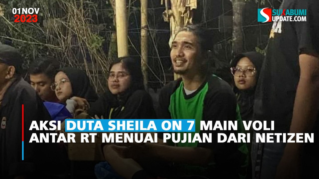 Aksi Duta Sheila on 7 Main Voli Antar RT Menuai Pujian Dari Netizen