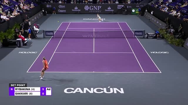 Rybakina eliminates Sakkari to set up must-win match against Sabalenka