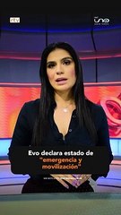 Evo declara estado de "emergencia y movilización" tras anulación del congreso en Lauca Ñ