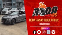 RODA PANAS QUICK CHECK HONDA S660 MODULO X